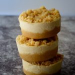 Satisfy-your-sweet-tooth-with-these-rich-and-creamy-ackee-and-vanilla-crumble-cheesecakes,-they're-vegan