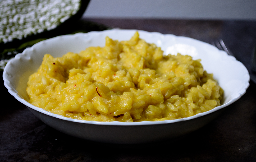 Ackee-and-Saffron-Risotto-easy-creamy-#vegan-main-dish