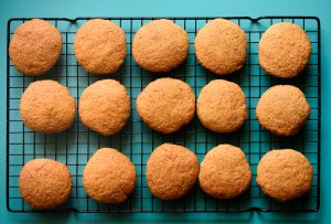 Cakelike-chai-spiced-ackee-cookies-reminiscent-of-Jamaican-bulla-cake