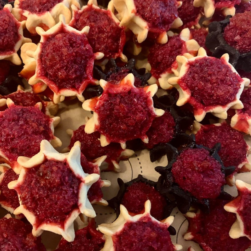 Mini gizzadas - Jamaican coconut tarts